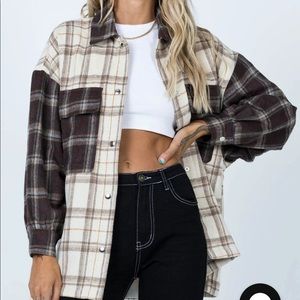Princess Polly Myley Jacket Brown